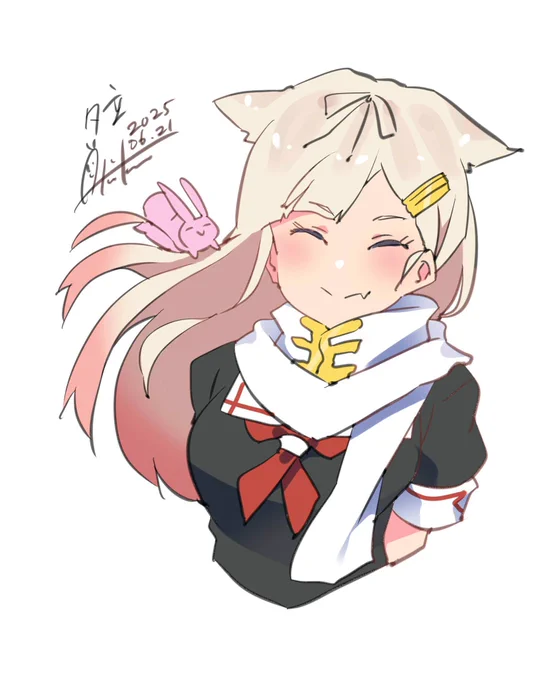 ブログ更新しました! 夕立『ぽい!』 pixivFANBOXで夕立を公開しました!