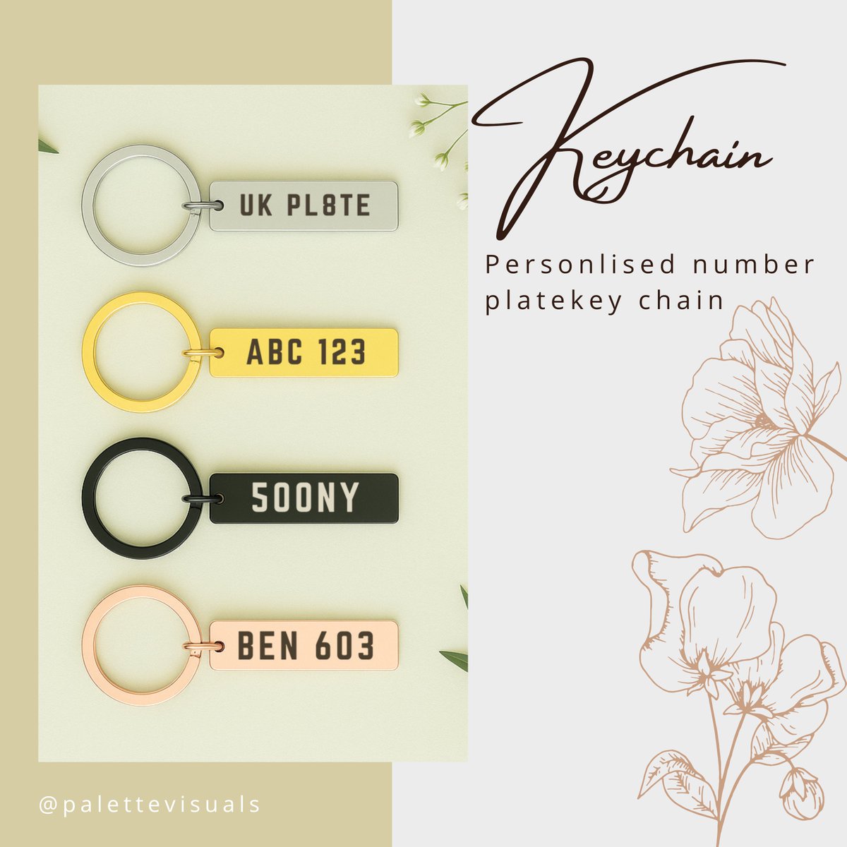 palette_visuals's tweet photo. 🌸 Introducing Our New Birth Flower Keychain Collection 🌸Celebrate your birth month in the most meaningful way with our beautifully engraved Birth Flower Keychains — a timeless gift that tells your story through nature’s language. Each keychain in this collection is custom-made. https://t.co/Vog6Q8mapr