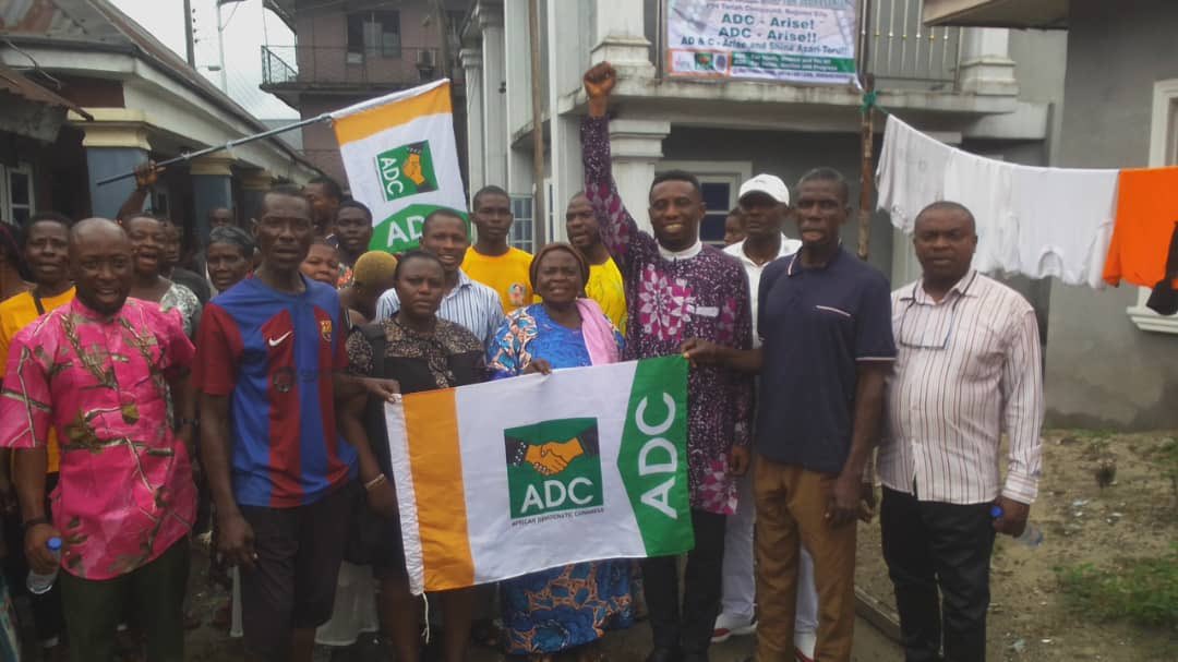 ADCNig's tweet image. Meeting of ADC Asari-toru chapter yesterday at the LG's party Secretariat, Tariah Compound in Buguma city was a massive success. Not even the heavy rains could discourage members from coming out in their numbers.
Of a truth, ADC is the vehicle that has come to take us to our…