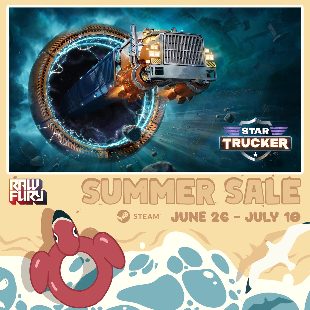 StarTruckerGame's tweet image. ⚠️ Last chance - The Summer Sale ends tomorrow! ⚠️
Grab Star Trucker now at 35% off on Steam before the deal disappears! ⌛
🔗 bit.ly/3EbrTys