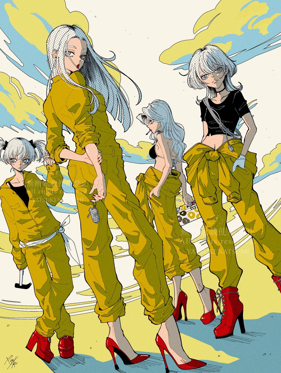 この4人の構想は昔からあったけど、絵が下手で理想を描けずにいた。
8年越し、やっとですよ。
#独学でここまで成長したから一緒に頑張ろう
←2017 2025→