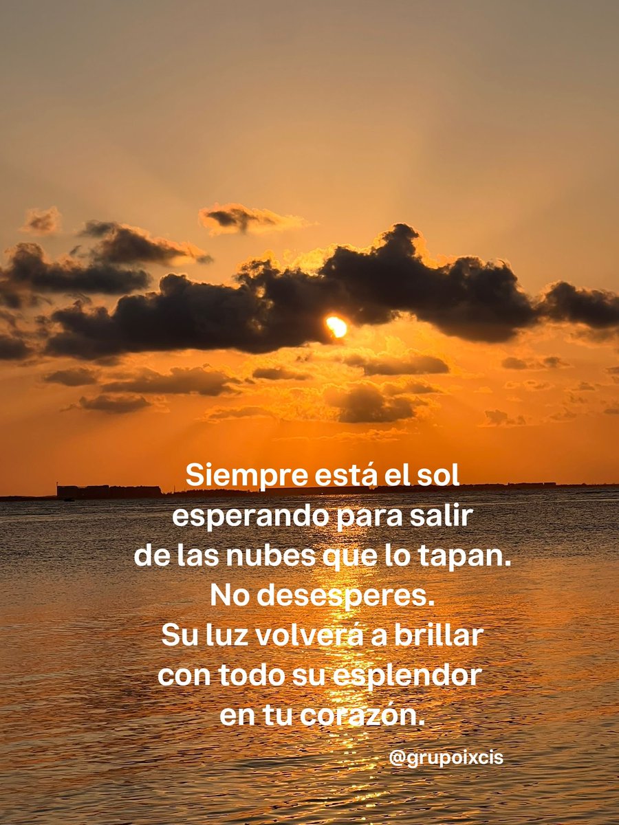 No desesperes. La luz volverá a brillar en tu corazón.
