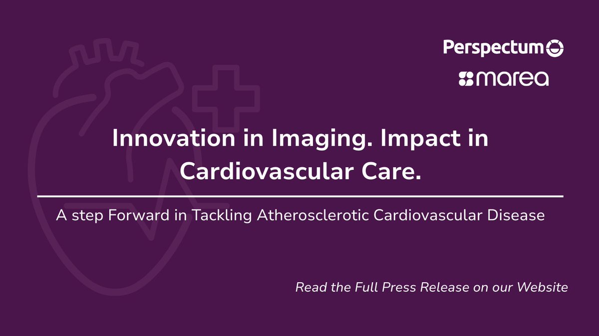 We’re proud to support Marea Therapeutics in their newly published Phase 2a trial results in The Lancet!

🔗 Read the full press release here: perspectum.com/our-company/ne…

#Perspectum #CardioScience #ASCVD #PrecisionMedicine #InnovationInImaging