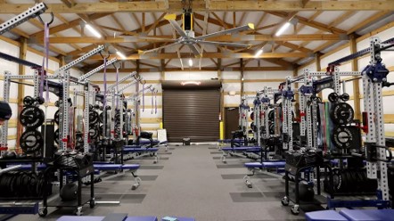 Where part of the grind happens! Great place for our Pacers to build their strength, speed and confidence 💪