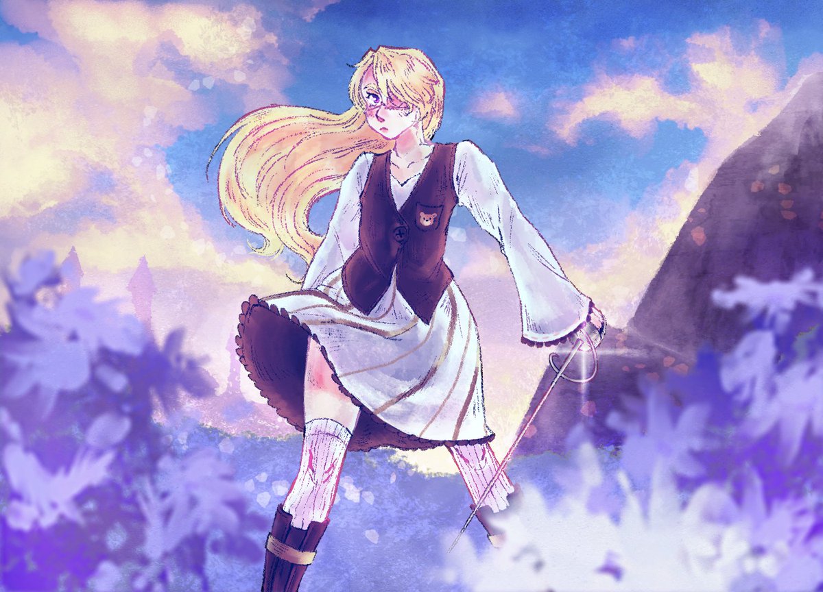 awaruus's tweet photo. She is so coquette @Haru_Mistu 🫶

#artfight #teamfossils #artfightteamfossils #artfightattack #digitalart https://t.co/wwyhWOxyyf