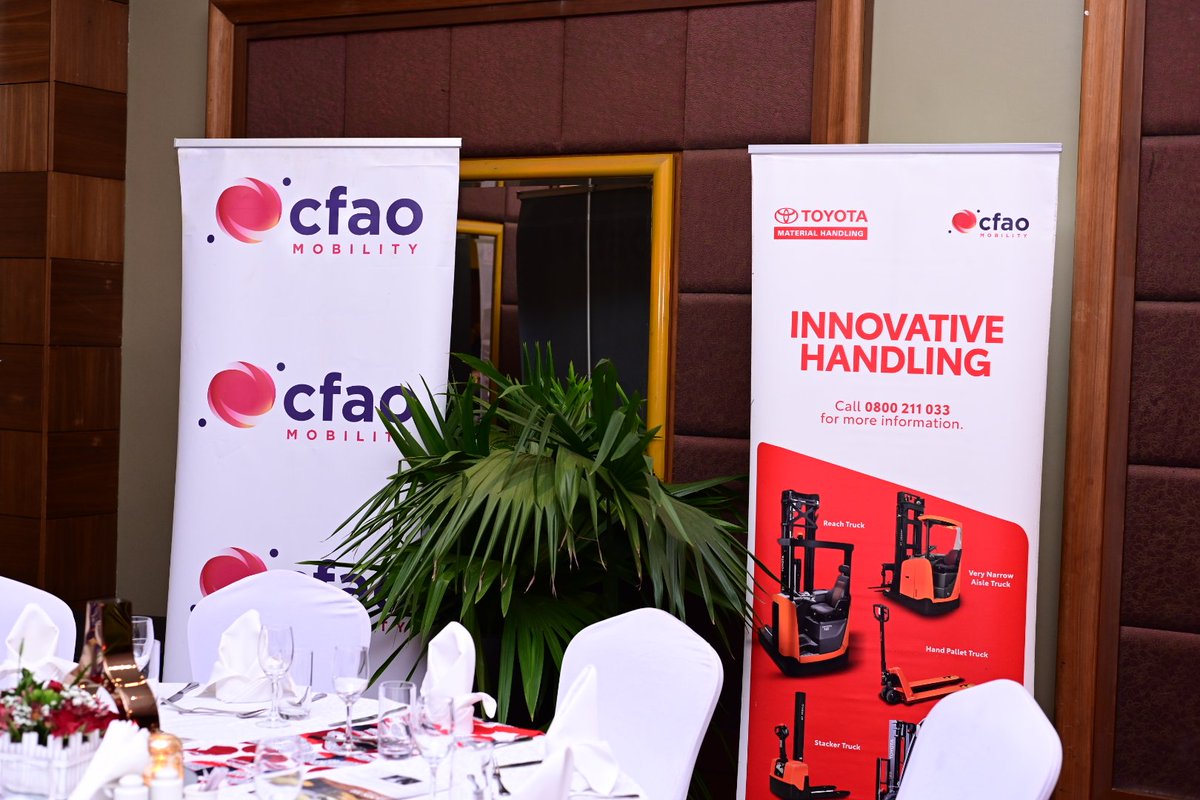 CFAOMobility_Ug's tweet image. Today at Sheraton Kampala!
We’re with the @AbsaUganda Business Club unlocking vehicle asset financing and business growth opportunities.
From the versatile EECO van to ForkLift -Toyota Material Handling Equipment, we’re here to power Uganda’s businesses with smart, reliable…