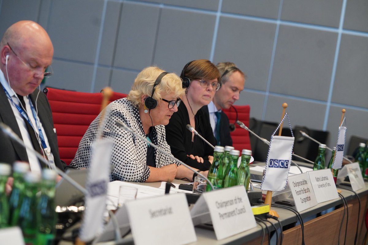 SwitzerlandOSCE's tweet image. The protection of children in armed conflicts is non-negotiable‼️We must 🗣️ with one voice to call for strict respect for international law, including human rights and IHL as we underlined in today’s joint #FSC &amp;amp; #PC. 
📸OSCE/Ghada Hazim