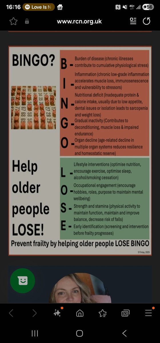 Delighted that my blog on Fallproofing Frailty is live.

Let's help older people people LOSE BINGO

rcn.org.uk/news-and-event…
