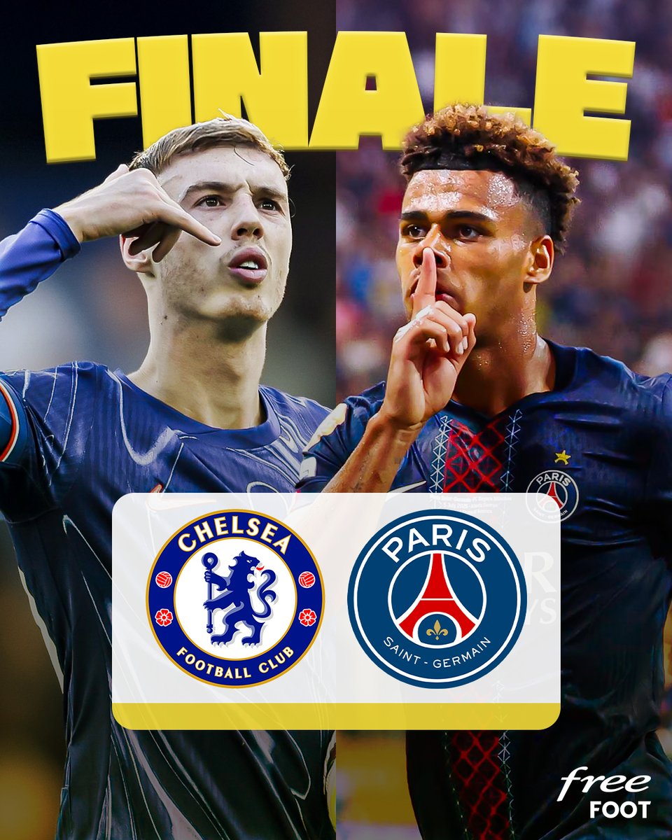 FreeFoot's tweet image. 🚨🏆 OFFICIEL ! La finale de la Coupe du Monde des Clubs 2025 opposera Chelsea au Paris Saint-Germain !

Quel club sera À JAMAIS le premier à remporter le mondial des clubs ? 🔥