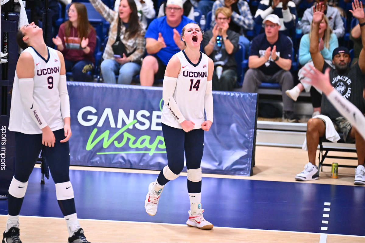 UConnVBall's tweet image. Winn Wednesday! 🔥
Learn more about the sophomore from Dallas! 🤠🐴
