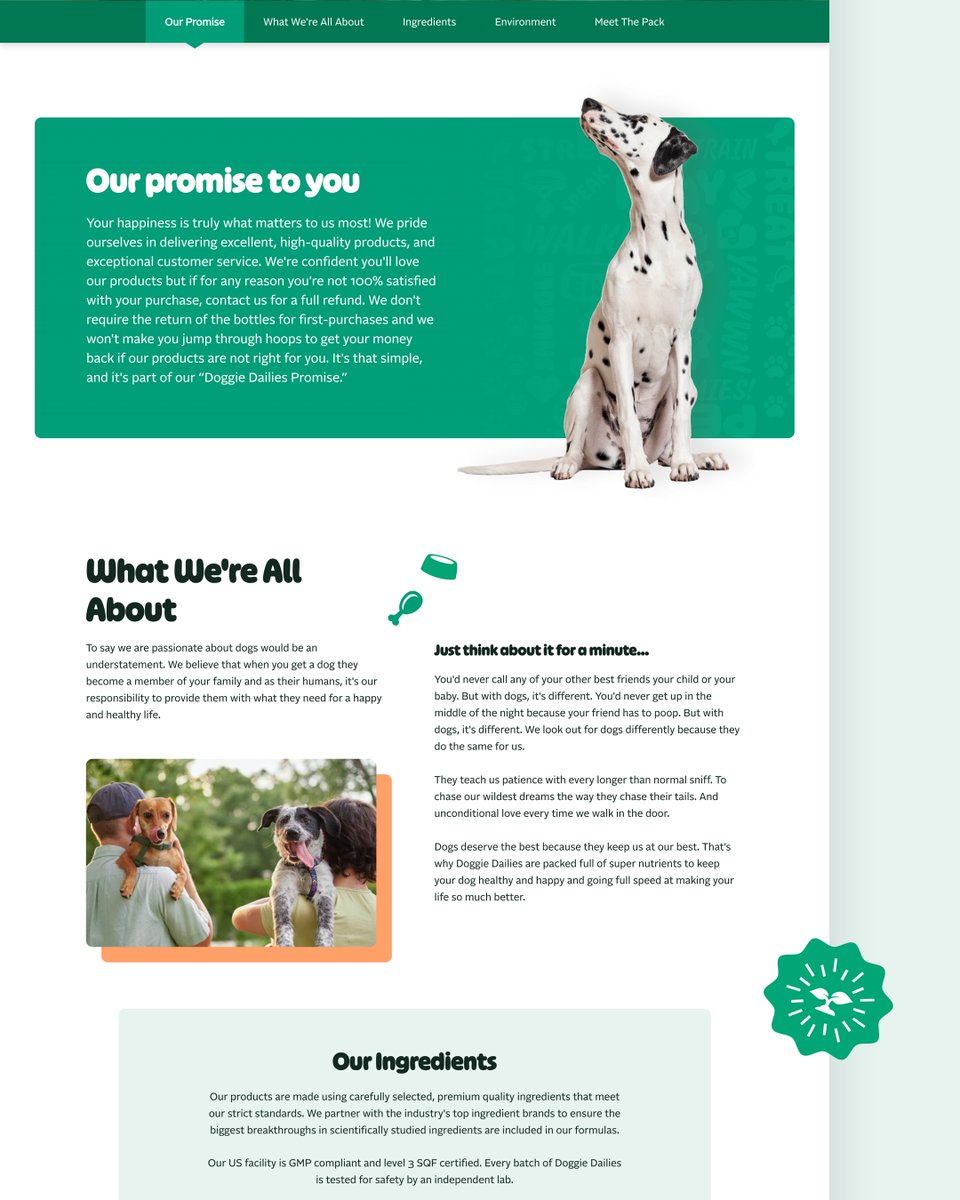 atypiccraft's tweet image. We originally built Doggie Dailiesā siteāand recently gave it a reskin to reflect their updated branding. Proof that when the foundation is strong, the visuals can evolve. #BrandRefresh #WebDesign #WebRefresh
