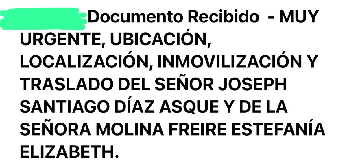 Orden de detención para Santiago Díaz. Se vienen cositas a llorar la RC5 !!!!