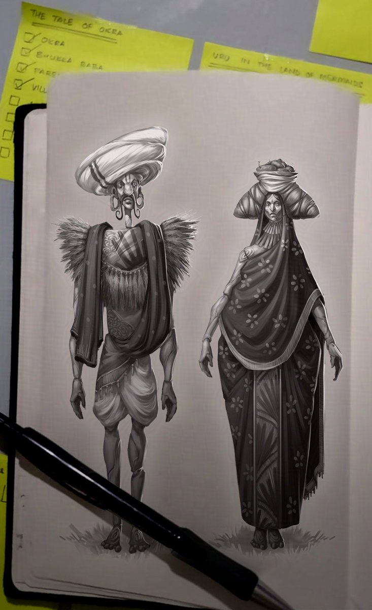SameekshaHaste's tweet photo. Some of my concept art work from my last project!
#PortfolioDay https://t.co/KcYWBJQb2S