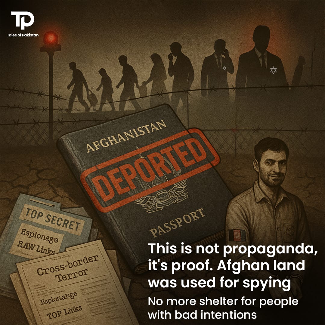 MOHAMMA52559241's tweet image. Iran &amp;amp; Pakistan aren’t overreacting — they’re reclaiming sovereignty.
Afghan soil used for terror, espionage &amp;amp; betrayal has consequences.
This isn’t refugee repatriation, it’s rogue exposure.

#SpyGameOver #NoMoreSafeHavens #PakistanIranUnity