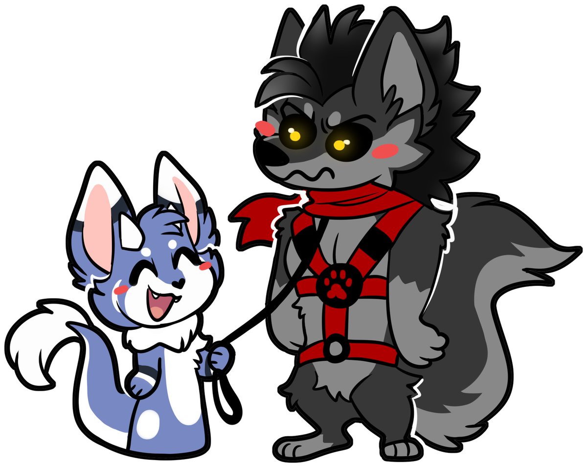 yoooo mom said I can keep him!! :3

🐩 <a href="/KudroWuff/">KudroWuff</a> 

🎨 <a href="/LionMushrooms/">Zeke</a>