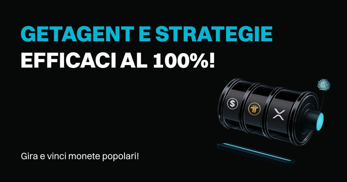 bg_in_italian's tweet photo. 📣🔹100% Strategie Top con GetAgent!
📆Periodo promozionale
🏁09/07/2025 ore 12:00
🛑06/08/2025 ore 17:59:59
💪Completa le attività per ottenere ricompense
✍️Clicca per partecipare, potrai ottenere la whitelist di accesso a #BitgetGetAgent al termine della promozione
🔗https://t.co/iUVFtFT0oz
