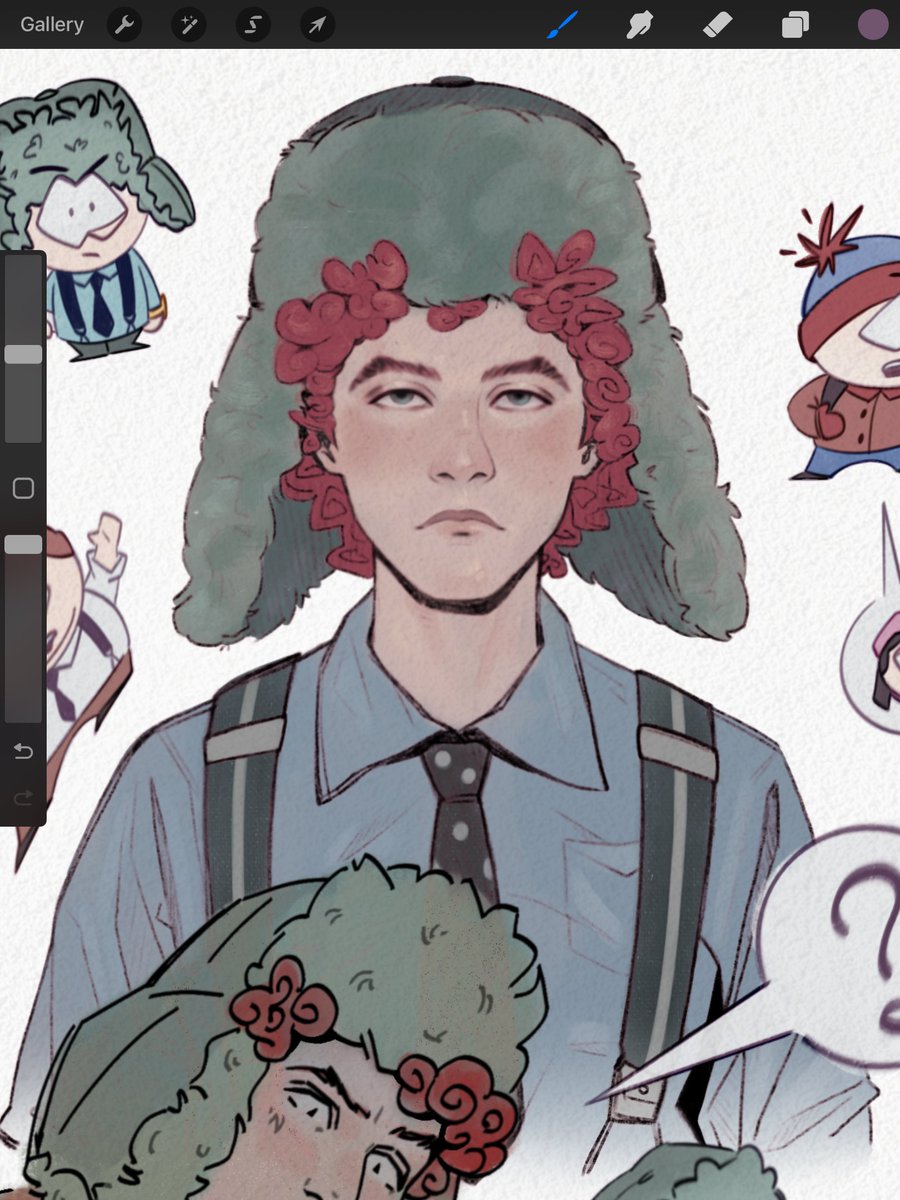 Crispy_Milkkk's tweet photo. random kyle sketches 
#southpark #southparkfanart https://t.co/gJZx9uo9Iv