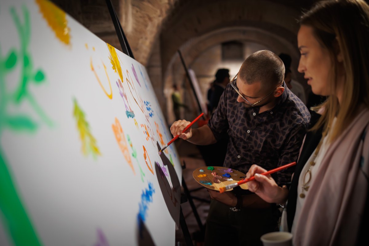 The event concluded with a powerful collaborative art piece 🎨
Each brushstroke reflected a shared vision: a world where every family begins with choice, dignity, and support. Find out more 🔗 shorturl.at/o5591
#TheRealFertilityCrisis #UNFPA #DemographicResilience