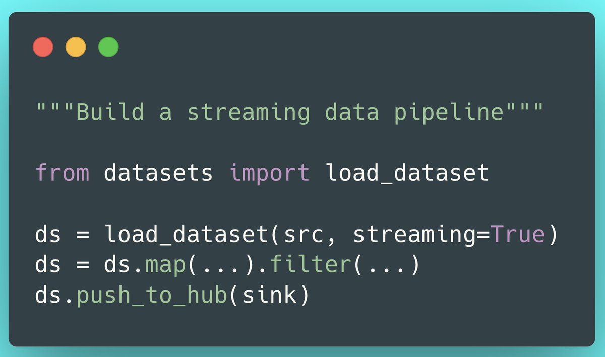 Happy to announce 🤗Datasets 4 !
we've added the most requested feature 👀

Introducing streaming data pipelines for Hugging Face Datasets ✨

With support for large, multimodal datasets in any standard file format, and with num_proc= for speed⚡