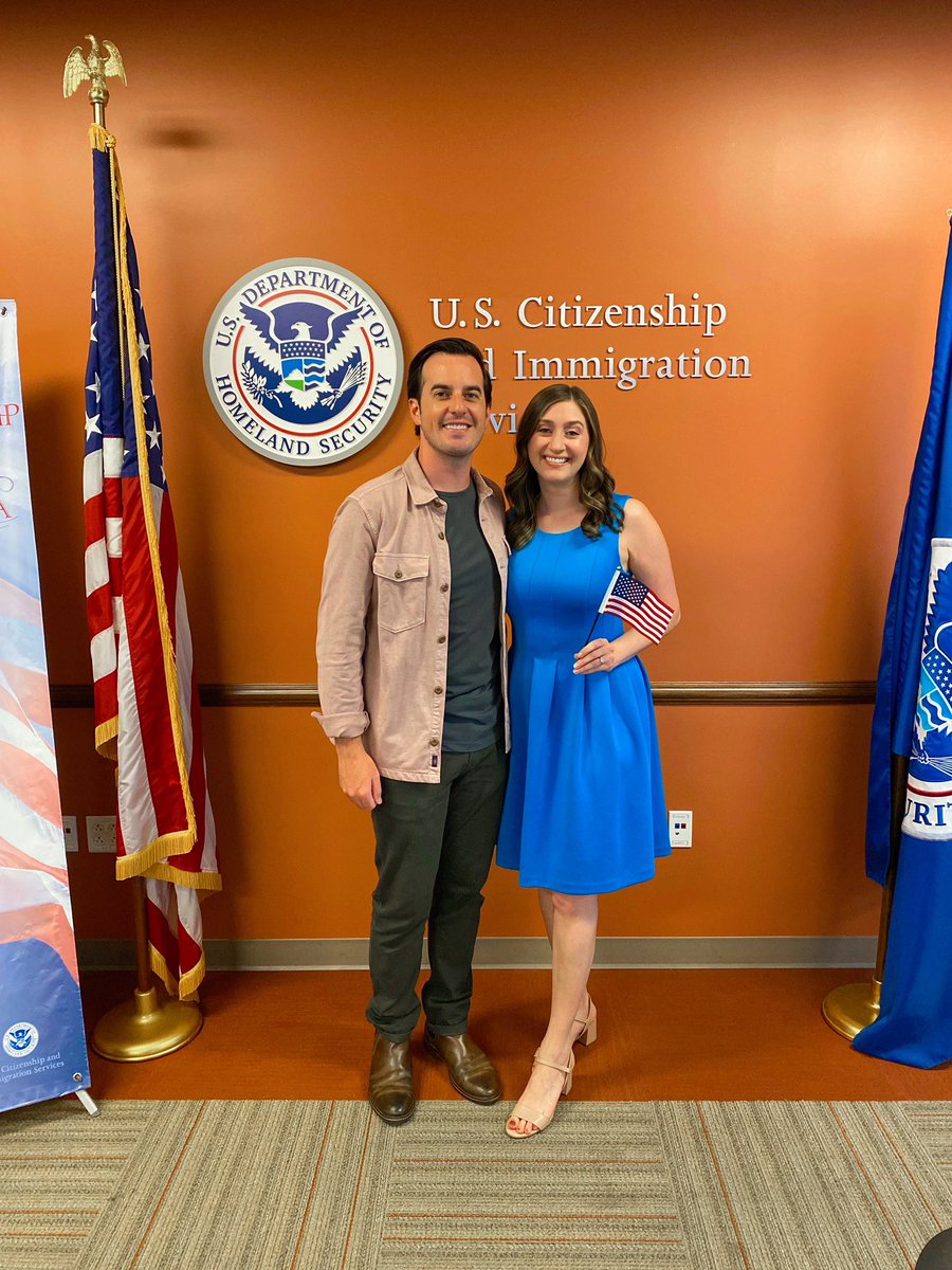 You won’t see me on the <a href="/WDRBNews/">WDRB News</a> today because I’m celebrating a major milestone… my U.S. citizenship! 🇺🇸 

I took the Oath of Allegiance this morning. Grateful for all of the people, opportunity and happiness this great nation has brought me. I’m proud to be an American! ❤️💙
