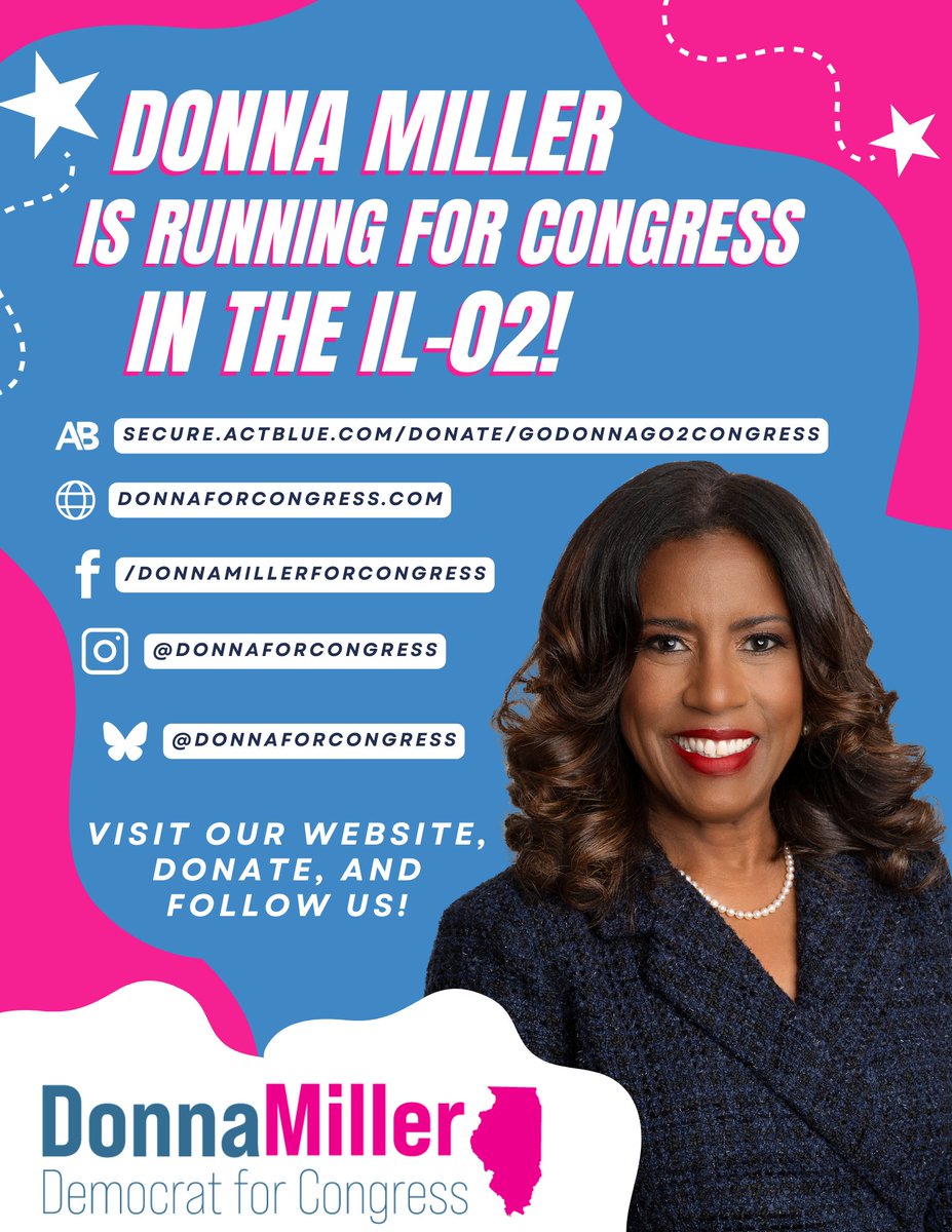 I'm launching my campaign for Illinois' 2nd Congressional District today, continuing my family's legacy of determination, perseverance and public service that prompted me to run for office in 2018.

Now is the time to rise to the challenge of this fateful moment. Join us today.