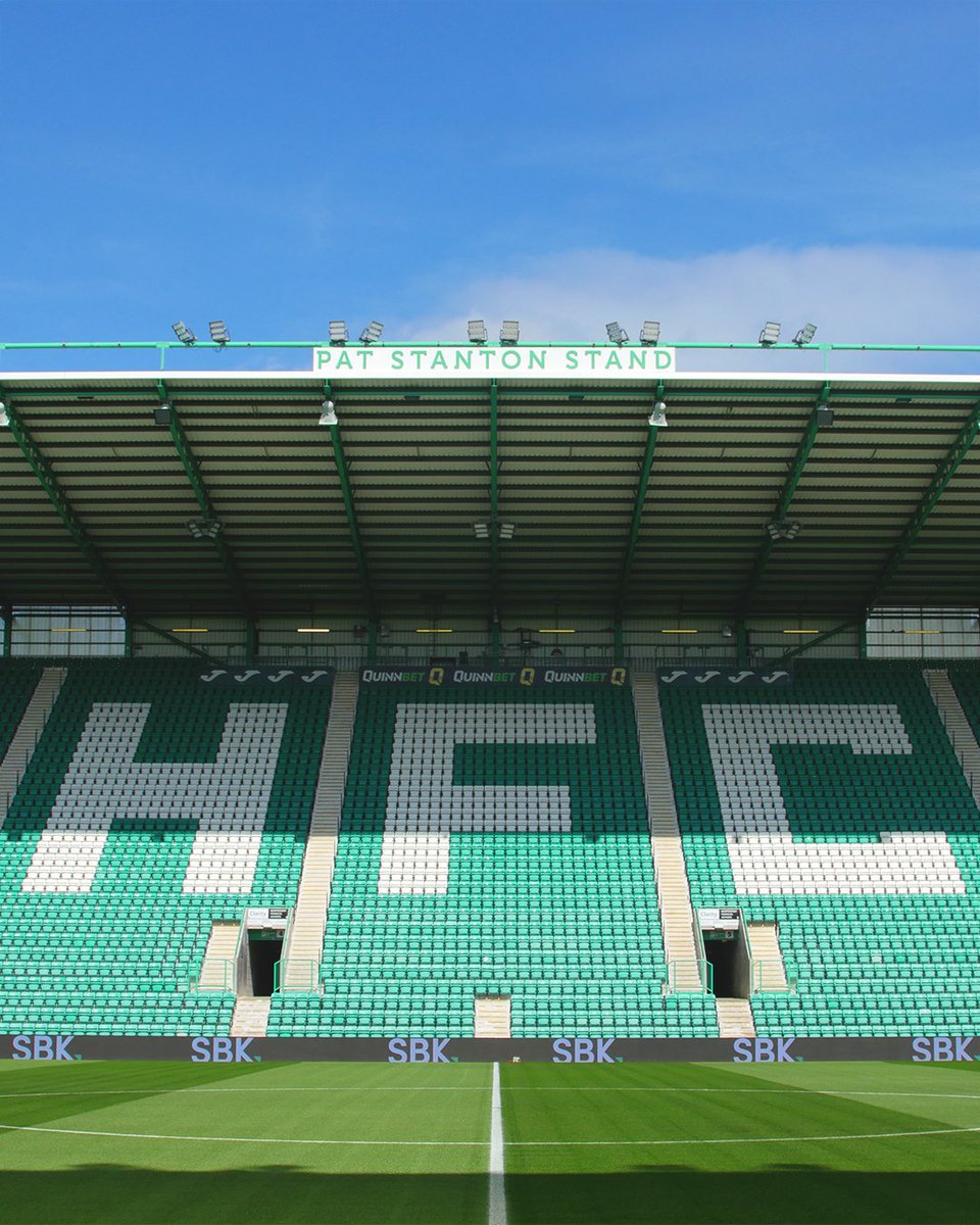 HibernianFC's tweet photo. ☀️ https://t.co/h0f1PmC18U
