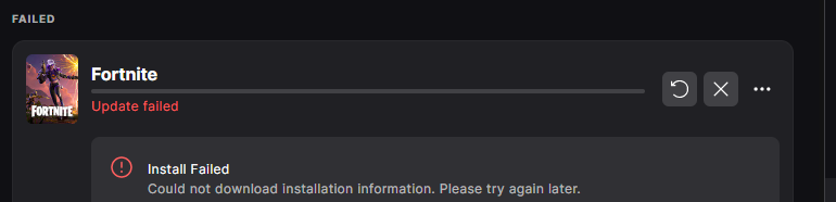 why can i not update