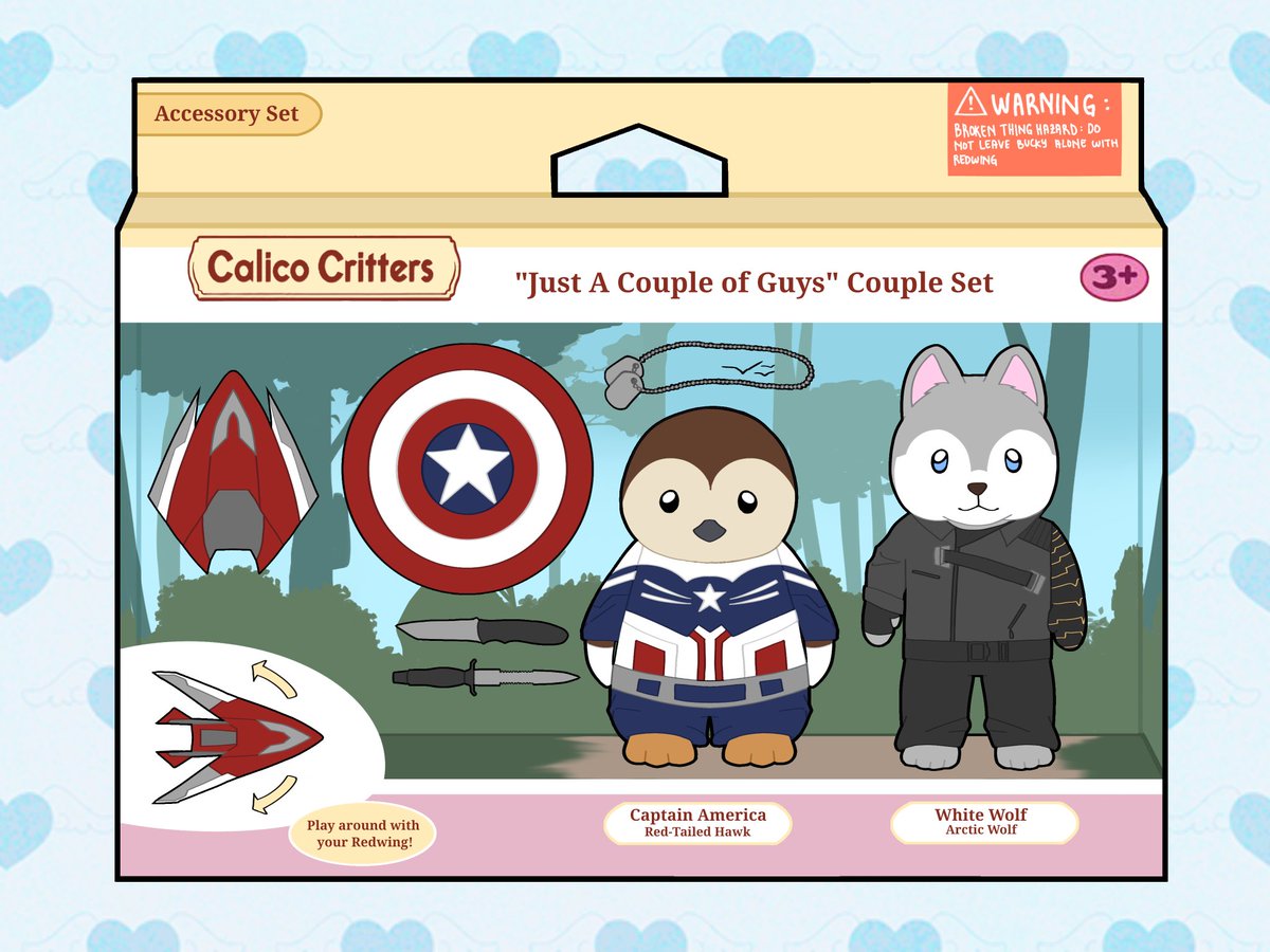vanillataruchi's tweet photo. Get yours today! 
#sambucky #buckysam #winterfalcon https://t.co/krZmf9HAC1