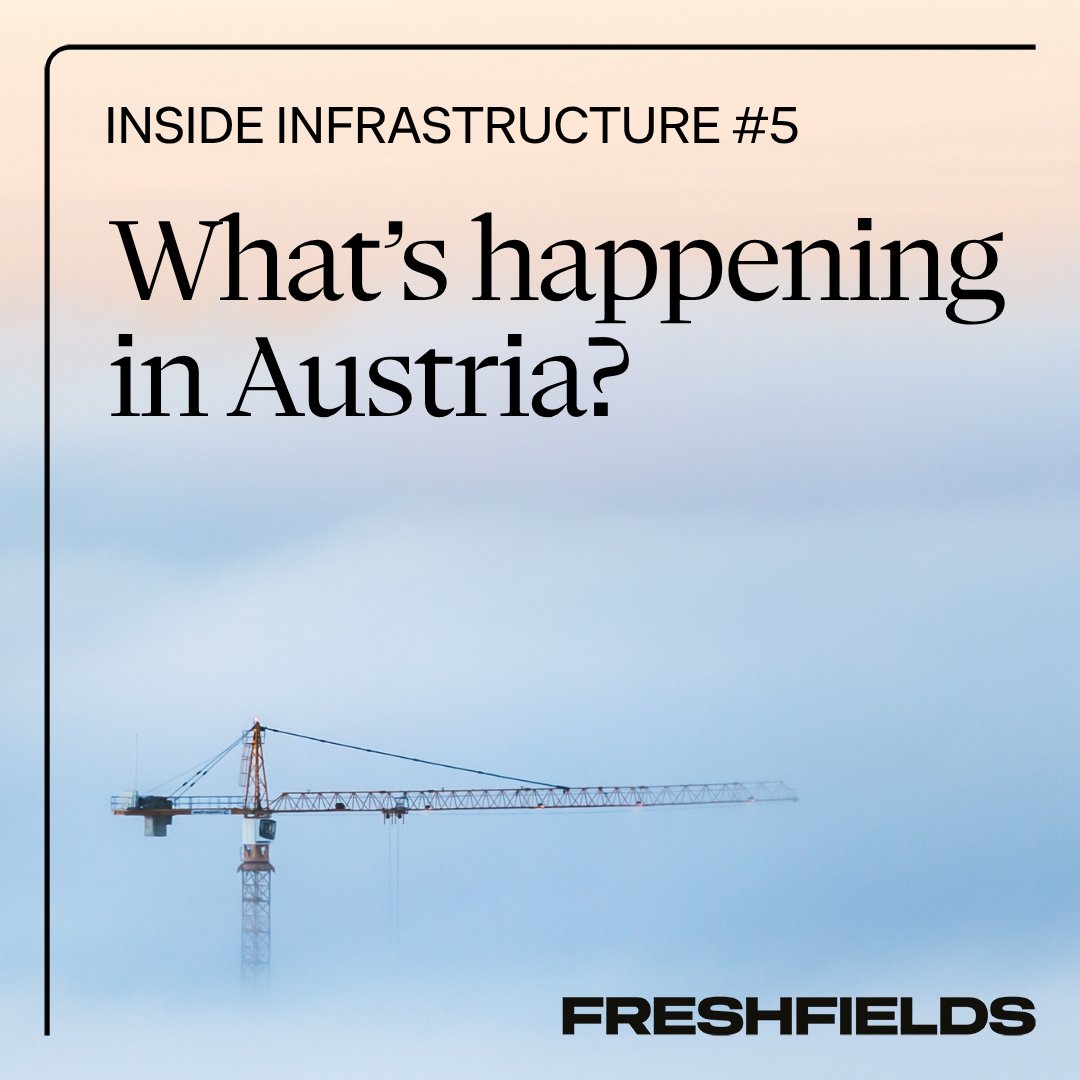 Austria is transforming its infrastructure, with construction growth, energy investments and digital projects. This blog explores the key developments and outlines the latest legal &amp; regulatory updates that will shape the evolving infrastructure landscape: okt.to/36ev1j