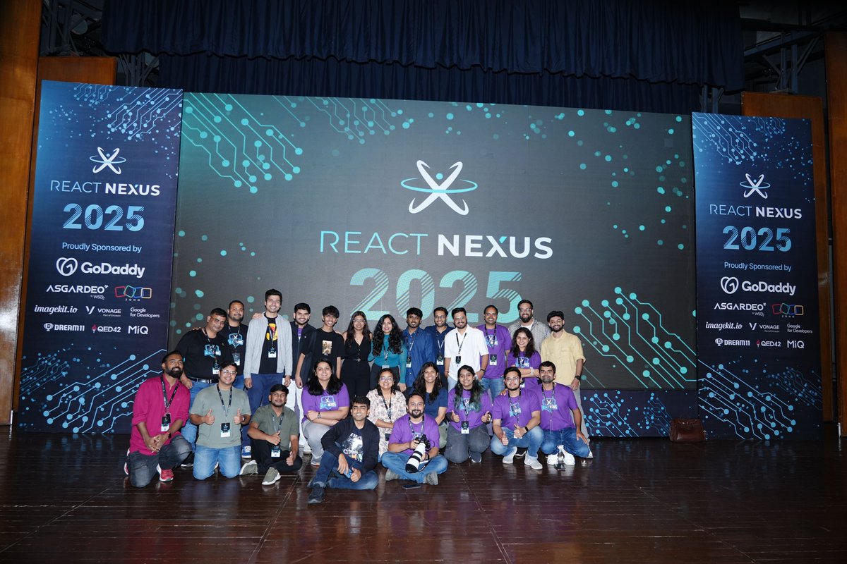 aqsacodes's tweet image. The past week has been all about @ReactNexus 2025.
Got to meet old friends and make new ones.
I absolutely love the React community and the ecosystem.