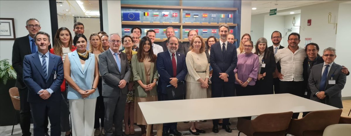 Unión Europea en Costa Rica 🇪🇺 (@ueencostarica) on Twitter photo 🇪🇺🤝🇺🇳 La Unión Europea, sus Estados Miembros y <a href="/UNCOSTARICA/">Naciones Unidas Costa Rica</a> celebraron su Diálogo Estratégico Anual en 🇨🇷. Seguridad, migración y la revisión del Examen Periódico Universal fueron temas clave, además reafirmaron su compromiso con la cooperación multilateral. 🇪🇺🤝🇺🇳 La Unión Europea, sus Estados Miembros y <a href="/UNCOSTARICA/">Naciones Unidas Costa Rica</a> celebraron su Diálogo Estratégico Anual en 🇨🇷. Seguridad, migración y la revisión del Examen Periódico Universal fueron temas clave, además reafirmaron su compromiso con la cooperación multilateral.