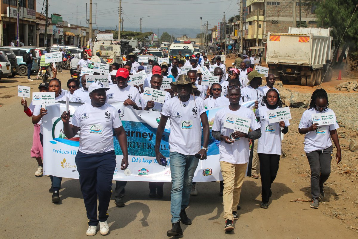 Youth are not just leaders of tomorrow we are stewards of water today. 💧
Meaningful inclusion of young people in water resource management isn't optional it's essential.
#JourneyofWater #YouthInWater #WaterActionNow #InclusionMatters #ClimateActionNow #Voices4Rivers 
<a href="/WWF_Kenya/">WWF-Kenya</a>