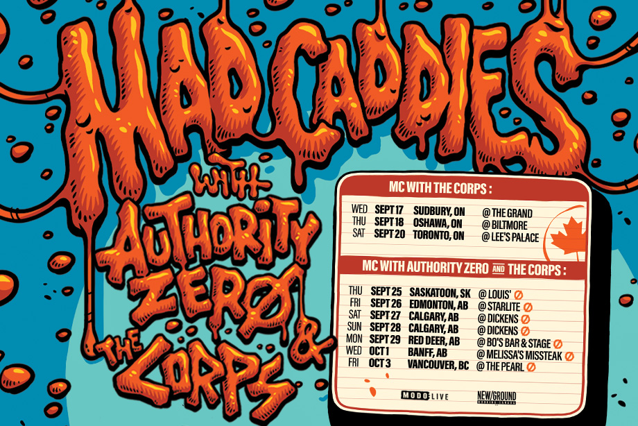 Exclaim! (@exclaimdotca) on Twitter photo 🚨 CONTEST ALERT 🚨 Catch California ska-punk vets <a href="/MadCaddies/">mad caddies</a> live with <a href="/AuthorityZero/">Authority Zero</a> and <a href="/thecorps2814/">The Corps</a> in the city of your choice!
🎟️ Enter here: exclaim.ca/contests/mad-c… 🚨 CONTEST ALERT 🚨 Catch California ska-punk vets <a href="/MadCaddies/">mad caddies</a> live with <a href="/AuthorityZero/">Authority Zero</a> and <a href="/thecorps2814/">The Corps</a> in the city of your choice!
🎟️ Enter here: exclaim.ca/contests/mad-c…