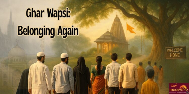 IHindudvesha's tweet image. Ghar Wapsi isn’t just about faith—it’s about snatching back stolen roots.
stophindudvesha.org/ghar-wapsi-rev…
While missionaries flood tribal belts with money & lies, Hindus are finally hitting back.
Villages are waking up. Identities are being reclaimed. And that’s what’s scaring the…