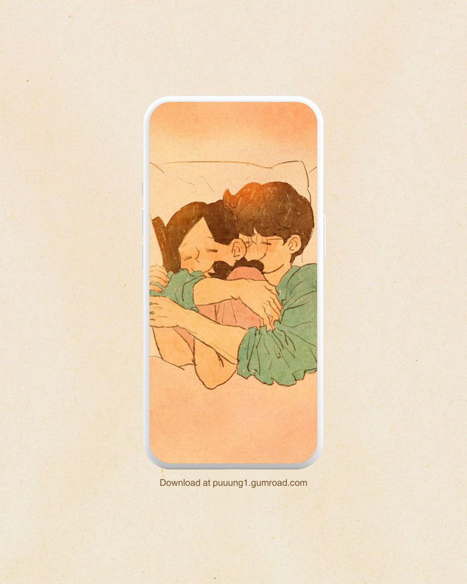 puuung1's tweet image. Holding You Tight
Your heartbeat is the safest sound I know.
📥 Wallpaper: puuung1.gumroad.com
🛒 Cards & more: puuung1.redbubble.com