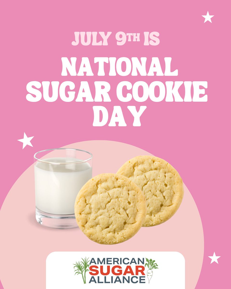 SugarAlliance's tweet image. Behind every perfectly baked sugar cookie is a whole lot of heart from America’s sugarbeet and sugarcane farmers and workers.
Today, we’re not just celebrating a timeless treat. We’re celebrating the people who make sweetness possible – season after season.…