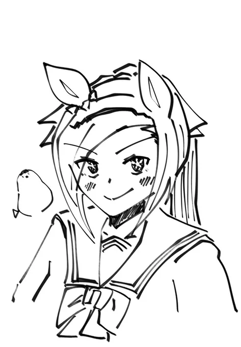 ふざけた絵と真面目な絵を交互にしか描けない 