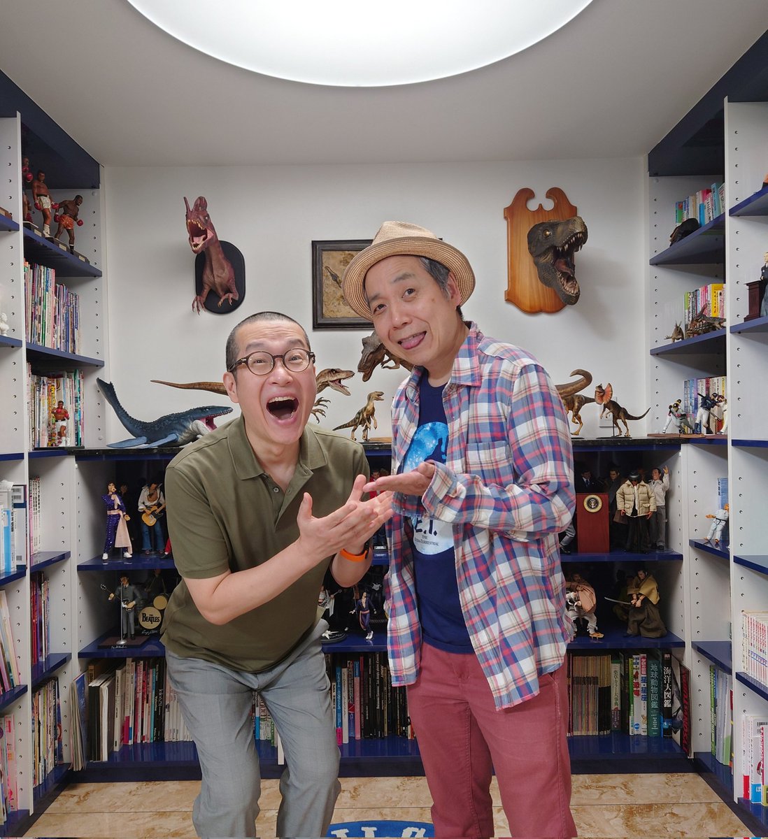 超絶絵の上手い、「Dr.STONE」のBoichiくんが仕事場に遊びに来てくれました!
楽しい夜でしたーっ！