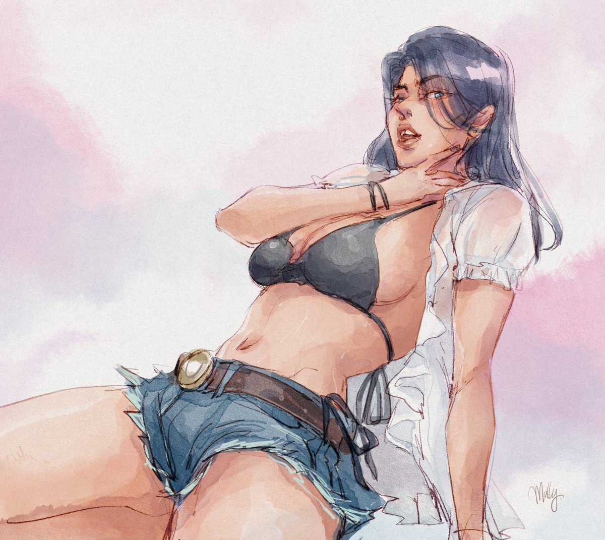 SOSOMill's tweet image. Caitlyn in WATERBOMB💦💦
#piltoversfinest #Caitvi