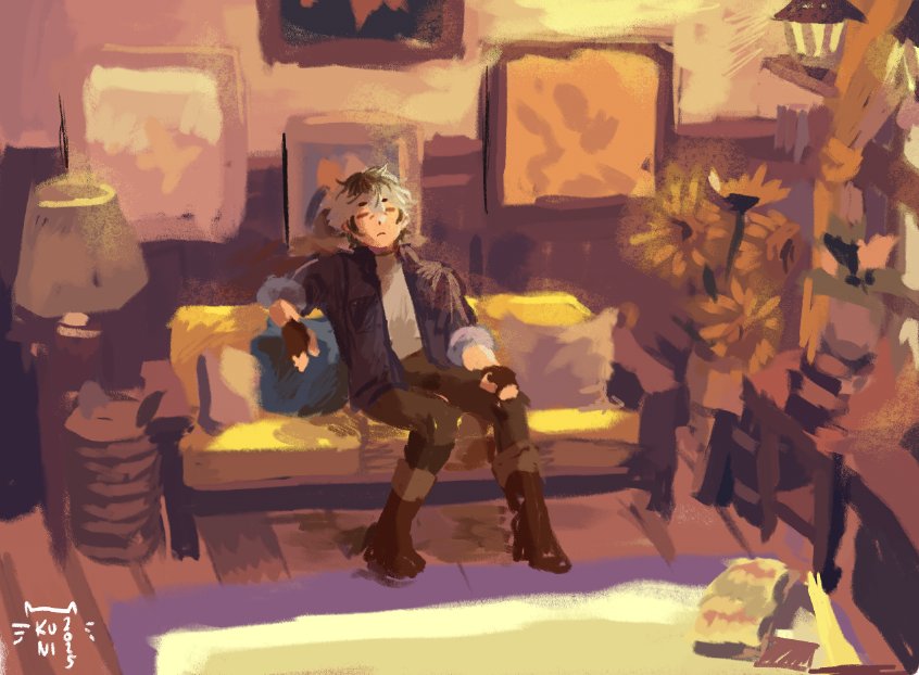 Kuni_Cheesecake's tweet image. Not too proud of this one but interior practice 👊 #FieldsofMistria