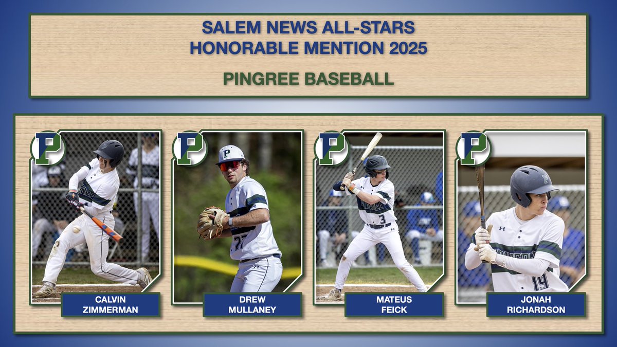 4 members of the #Highland9 receive Salem News All-Star Honorable Mention for the 2025 season! ⚾️

<a href="/calzimm24/">Calvin Zimmerman</a> <a href="/drew_mullaney/">Drew Mullaney</a> <a href="/mateusfeick_/">Mateus Feick</a> <a href="/Jonah_2008/">Jonah Richardson ‘26 | 6’1 187 DB/WR |</a>