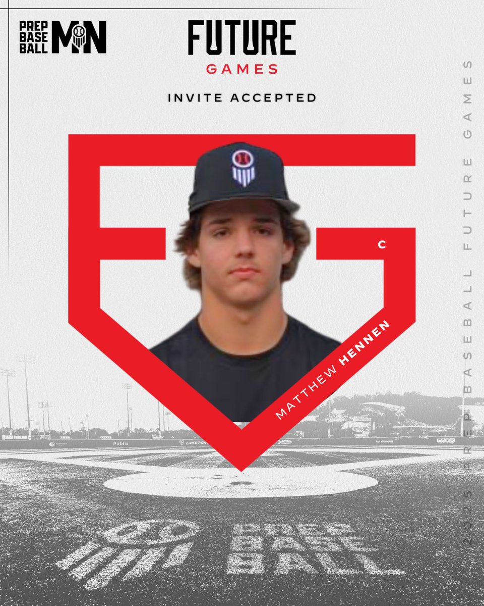 Prep Baseball Minnesota (@prepbaseballmn) on Twitter photo ๐พ๐ฌ๐ณ๐ช๐ถ๐ด๐ฌ ๐ป๐ถ ๐ป๐ฏ๐ฌ ๐บ๐ธ๐ผ๐จ๐ซ ๐
Farmington's ๐ ๐ฎ๐๐๐ต๐ฒ๐ ๐๐ฒ๐ป๐ป๐ฒ๐ป will be representing #TeamMinnesota at the 2025 Future Games in Atlanta.
๐ค loom.ly/RPVICjw
<a href="/matthew_hennen0/">Matthew Hennen</a> | <a href="/PBDakotas/">Prep Baseball Dakotas</a> | #PBFG25 ๐พ๐ฌ๐ณ๐ช๐ถ๐ด๐ฌ ๐ป๐ถ ๐ป๐ฏ๐ฌ ๐บ๐ธ๐ผ๐จ๐ซ ๐
Farmington's ๐ ๐ฎ๐๐๐ต๐ฒ๐ ๐๐ฒ๐ป๐ป๐ฒ๐ป will be representing #TeamMinnesota at the 2025 Future Games in Atlanta.
๐ค loom.ly/RPVICjw
<a href="/matthew_hennen0/">Matthew Hennen</a> | <a href="/PBDakotas/">Prep Baseball Dakotas</a> | #PBFG25