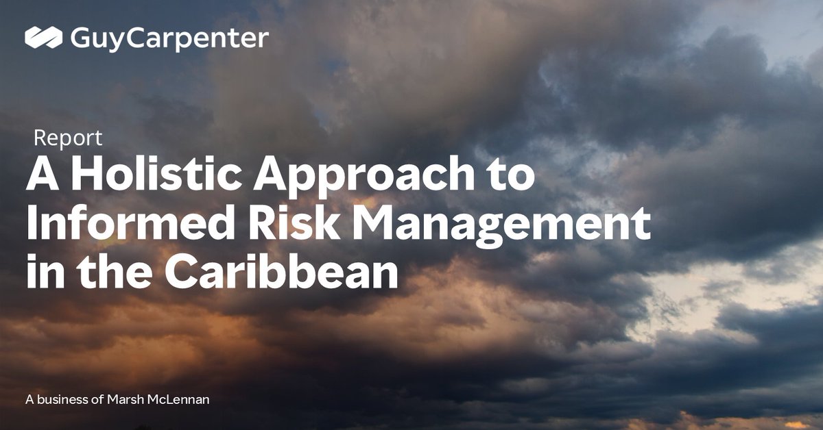 Read our report: “A Holistic Approach to Informed Risk Management in the Caribbean,” which explores how Guy Carpenter’s GCAT Risk Rating can quantify natural hazards and assess climate-induced risks in the Caribbean. Learn more: bit.ly/404S2L2