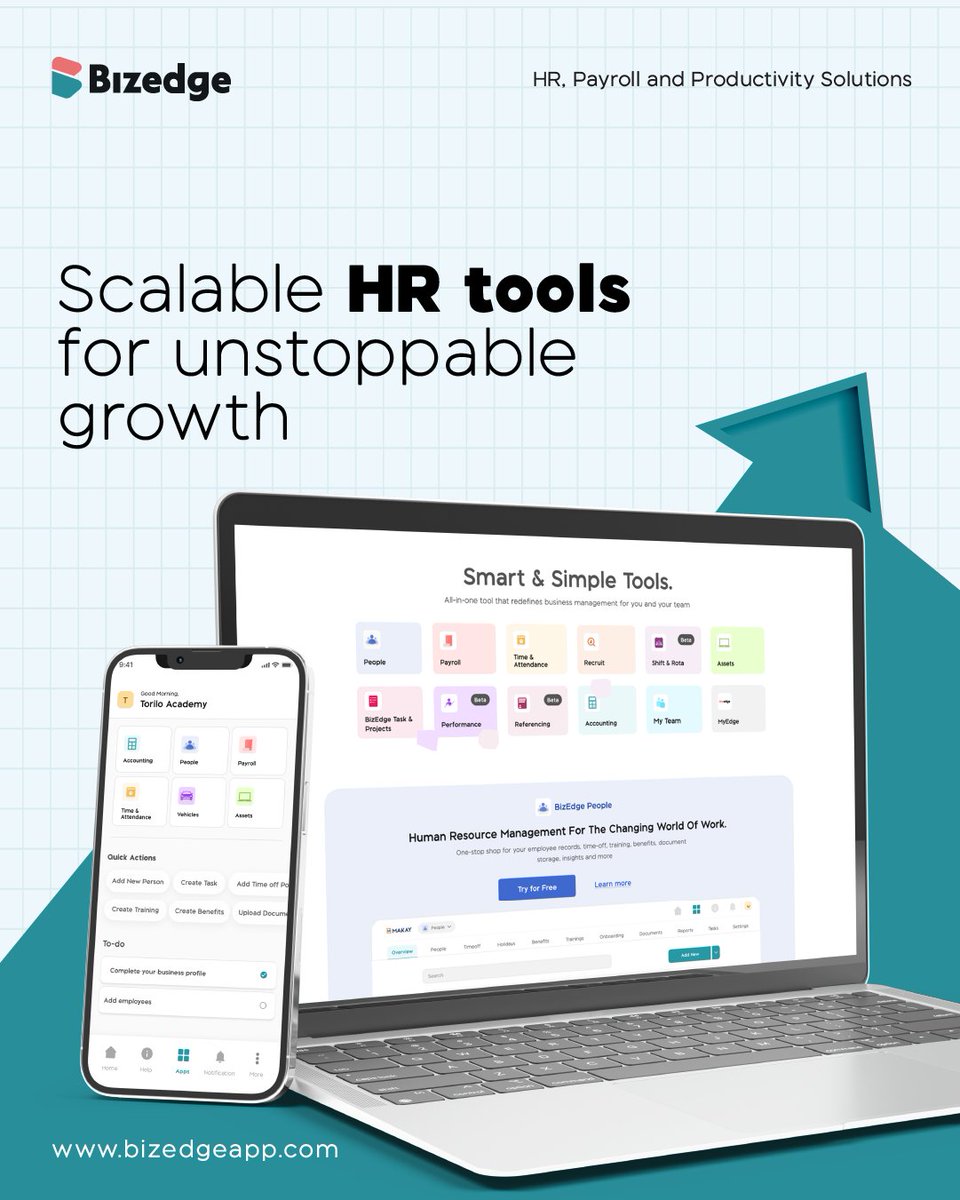 BizEdgeapp's tweet image. From startup hustle to enterprise growth, BizEdge is the tool that evolves with your business.
Start growing with BizEdge. Visit bizedgeapp.com
#businessgrowth #smetools #scalesmart #bizedge