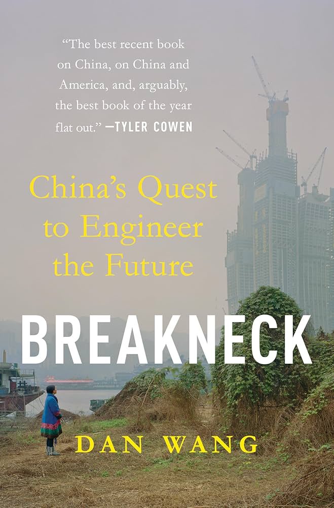 eugenewei's tweet image. My friend @danwwang’s book Breakneck is up for pre-order! So proud of him. This book gave me a new framework for understanding China-US relations. Anyone who cares to understand this critical geopolitical rivalry should read it. amzn.to/4lHPb2P