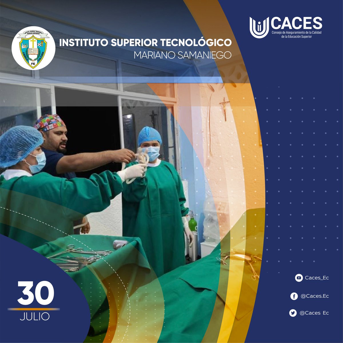 🔔Felicitamos al Instituto Superior Tecnológico Mariano Samaniego  que hoy cumple un año más de vida institucional.

Éxitos en la formación de profesionales, innovadores que aportan al desarrollo de nuestro país.