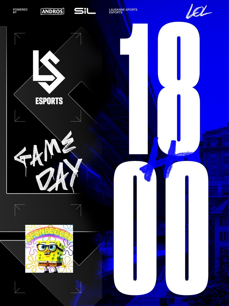 Match de la dernière chance pour nos invocateurs 🧙‍♂️🧙‍♂️

Ils vont devoir tout donner ce soir pour rester en course dans le loser bracket des playoffs de Division 2 💪

🆚 Spongecord Prime
🕗 18h00
📺 twitch.tv/lausannetv
🎙️ <a href="/Agasiletai/">Agasiletai 🇫🇷</a> et Odoshi

#TKPRM #Allezlausanne 🔵⚪️