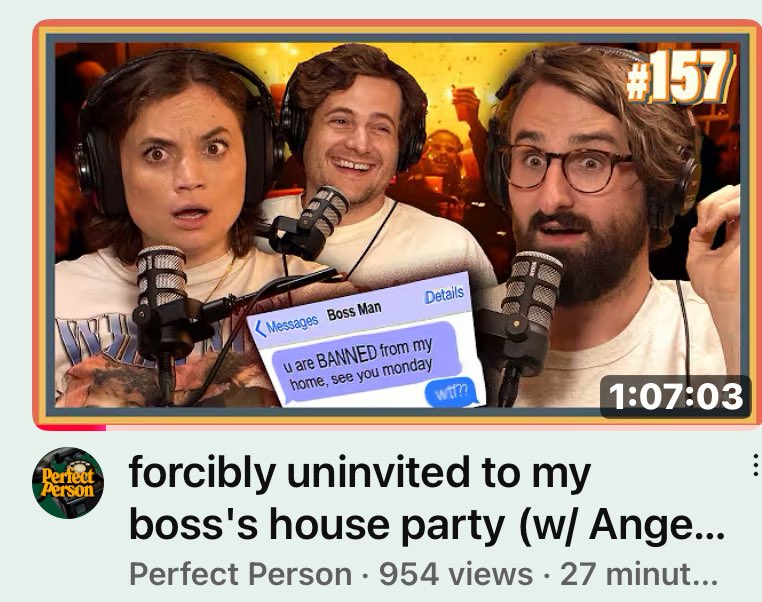 meatballnews93's tweet photo. Letβs help with more problems!
Angela Giarratana is featured In Perfect Personβs new podcast with Jeremy Culhane!
#angelagiarratana #jeremyculhane #milesbonsignore #youtube #perfectperson
https://t.co/9cezdpsSkX https://t.co/qXF1HRjgXs