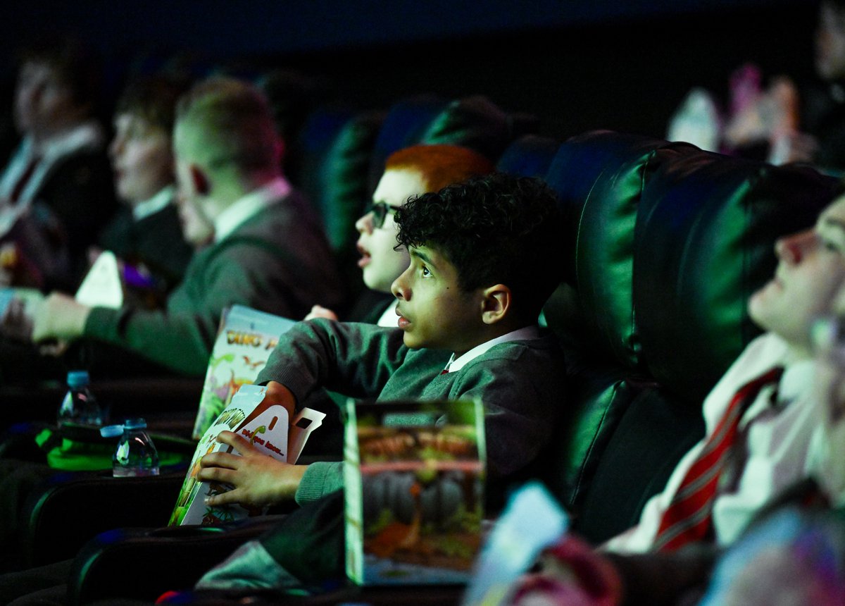 Cinemagic's tweet image. It&apos;s moments like these that reaffirm the work we do! ❤️#TB to when students from 6 different SEN schools showcased their Scratch video games on the big screen followed by a VIP screening of Snow White.

This programme was funded by the @CommunitiesNI  through @NIScreen.