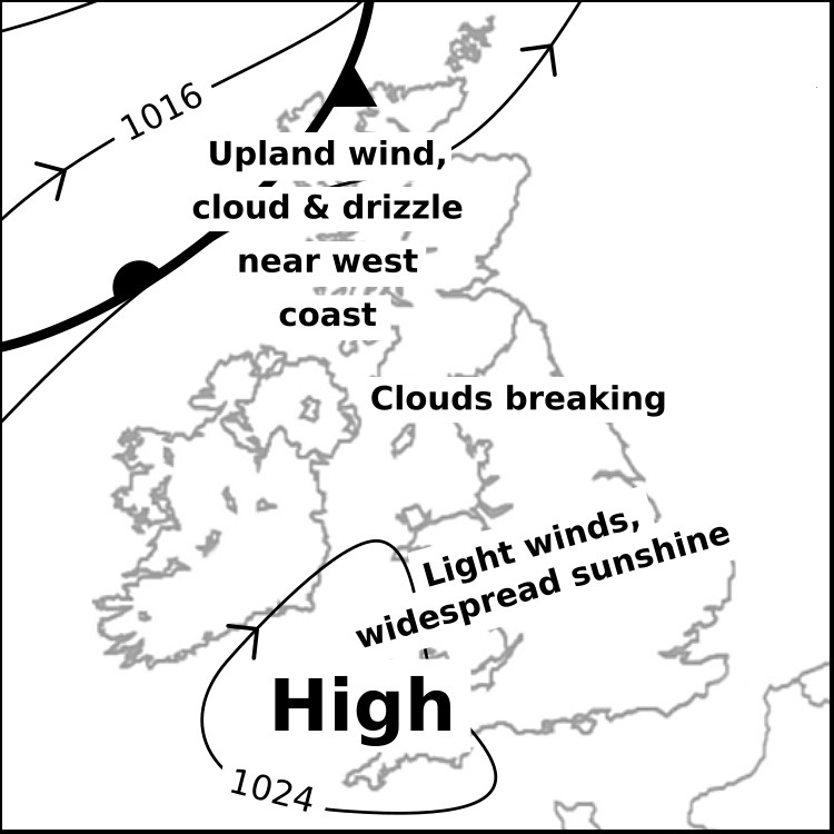 the_MWIS's tweet image. Thur 10/7
Scotland: Persistent low cloud, drizzle & upland wind nr W coast. Better inland with higher cloud; breaking almost competently E of the A9.
England & Wales: Fine day with light wind. Soon little cloud in many places but lingering in W parts of the Lakes and N. Pennines.